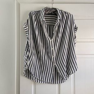 Madewell button up shirt - Madewell striped button down